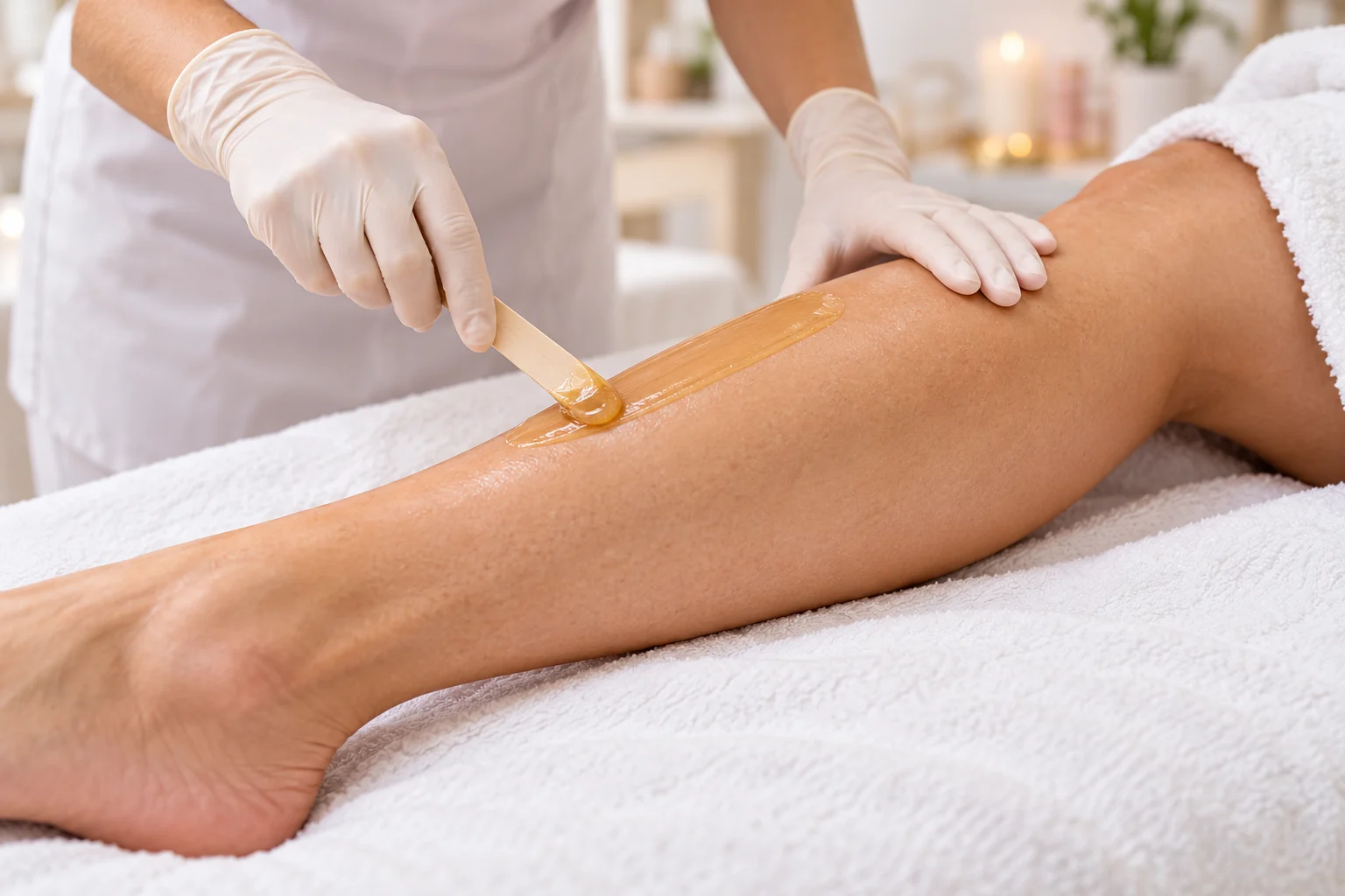 Waxing treatment